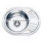 Oval Kitchensink/SS 304 Stainless Steel Sink/ Kitchenware Laundry Sink