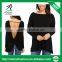 Ramax Custom Women Soft Black Long Sleeve Backless Yoga Fitness Tops