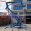 CE approved hot sale trailer mounted articulating cherry picker aerial man lift for trimming
