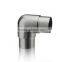 Stainless steel Acute Vertical Corner 90 Degree handrail elbow