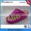 Latest EVA lady platform fuzzy beach slip-on sandal