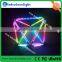 DMX RGB led geometry bar meteor starfall led tube stage light