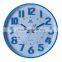 Pearl Round Quiet Sweep Wall Clock PW253 With 3D Luminous Numbers