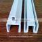 Small bow glyph TPV profile plastic extrusion