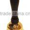 antique brass bell with wooden handle for church