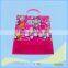 fashion PP shopping bag/pvc pink clothes packing bag