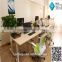 l shaped sitting and standing electric adjustable desk