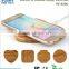 Qi universal Natural wood desktop table wireless charger for smart phones