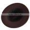 unisex plain ployester faux wool felt fadora hats