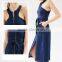 Women's Tess Sleeveless Short Soft Blue Denim Dress