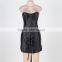 New design mature women sexy leather lingerie bustier sexy corset