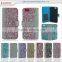 Oem Bling Diamond Flip Leather Phone Case For Iphone 5 5s 6 6s 7