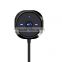 Handsfree USB Car Charger Bluetooth A2DP 3.5mm AUX Stereo Audio Receiver Adapter for iPhone,Cell Phones,Tablet, MP3/4