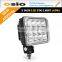 5 inch Square 15LEDs High power 45W 8V-36V High power LED head light