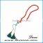 Wholesale handmade SMALL MOQ Colorful fashion wooden beads Tassel Necklace