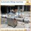 Automatic Thick sauce bottle filling machine for milk paint syrup beer glue and vinegar