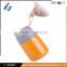 Color coated double walled metal reusable thermal container for food