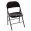 Folding chair with steel tube and MDF for leisure
