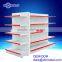 Supermarket gondola shelf with capacity 100 kgs made of cold rolled steel