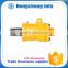 female threaded pipe fitting alloy cast aluminum swivel joint for square tube