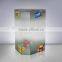 customized transparent plastic package box for soap, candles