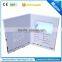 Customized Hardcover 7.0 LCD video brochure with multiple buttons video brochure