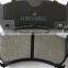 D668 brake pad semi-metallic
