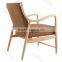 Hans Wegner Wooden Lounge Chair