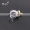 thmoasville furniture electric plating gold crystal knobs for bathroom vanity