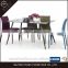 Cheap Tempered glass dining table set
