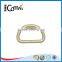Wholesale fashion bag accessories bulk metal d ring