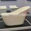 Special design custom size cast freestanding solid surface bathtub