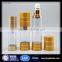 Gold Silver Airless Airless Cosmetic Bottles With Airless Pump Dispenser 10ml 15ml 30ml 50ml 80ml 100ml 120ml 200ml