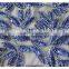 Modern design high quality bling blue sequin mesh fabric for evening dress