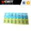 Factory Price spring plastic wholesale monthly pill box for indian