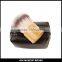 round top bamboo handle kabuki brush with bag