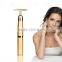 Mini massage roller 24k gold vibrator beauty bar