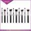 New 10pcs Make Up Brushes Cosmetic Blusher Bronzer Powder Foundation Set Kit Gift