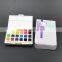 Art Supplies 12/24/30 Colors Solid Watercolor Paints Set For Artist School Student Drawing Painting Stationery