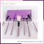 Pro Private Logo 7 Pcs Cosmetic Makeup Brushes With Bag