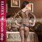 Wholesale Plaid Lingerie Sexy Woman One Piece Tattoo Body Stocking