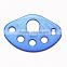 ANPEN 50kN Climbing Aluminum anti-slip Rigging plate with 5 anchor points