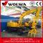 high performance diesel 7 ton mini sugar cane loader with pilot valve