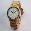 Your branded wrist watches quartz limited edition maple wood watches