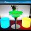 light up high table/round top table led& unique bar table led furniture