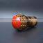 Beautiful aluminium wine bottle cap with green red bead