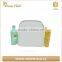 wholesale white PU luxury cosmetic small makeup bag customized