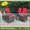 Dining rattan table and chair used dining room furniture for sale