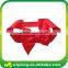 Custom Red Pre Tied Stretch Loop Bow