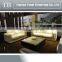 living room modern sectional Italian leather sofa